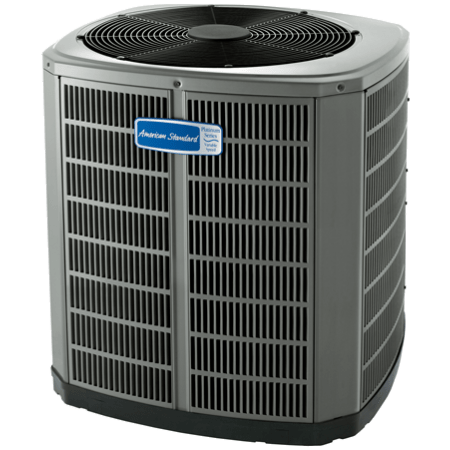 American Standard Variable Speed Platinum 18 Air Conditioner.