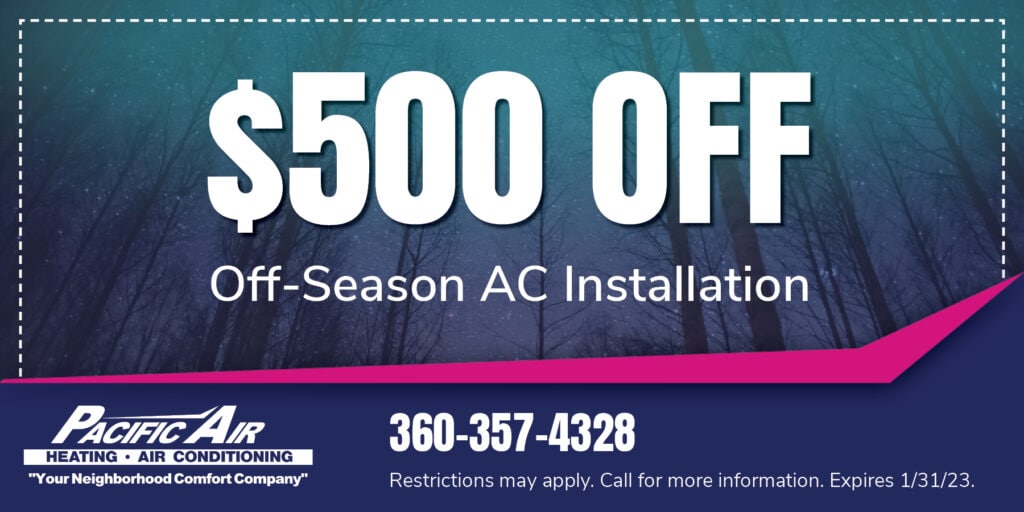 Specials Air Conditioning, Furnace, Heat Pumps, Air Quality, Services